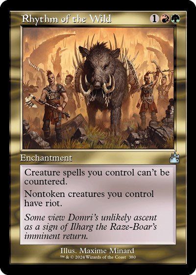 Rhythm of the Wild (Retro Frame) (Ravnica Remastered) Near Mint