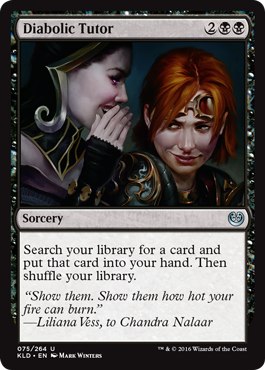 Diabolic Tutor (Kaladesh) Near Mint
