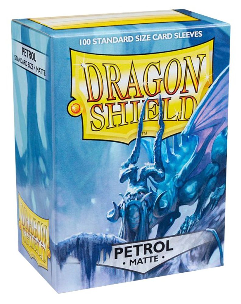 Dragon Shield Matte Sleeves - Petrol (100-Pack)