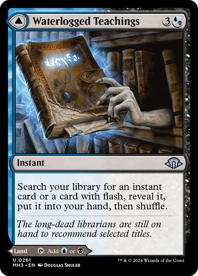 Waterlogged Teachings (Modern Horizons 3) Near Mint Foil