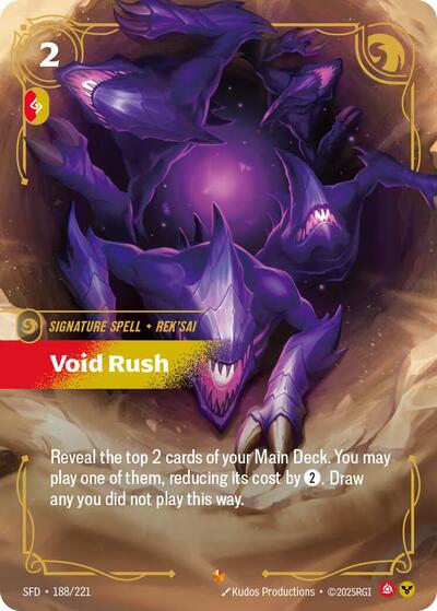 Void Rush (Spiritforged) Near Mint Foil