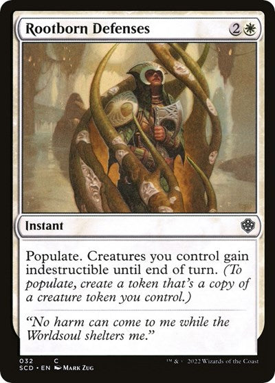 Rootborn Defenses (Commander 2022 Starter Decks) Near Mint