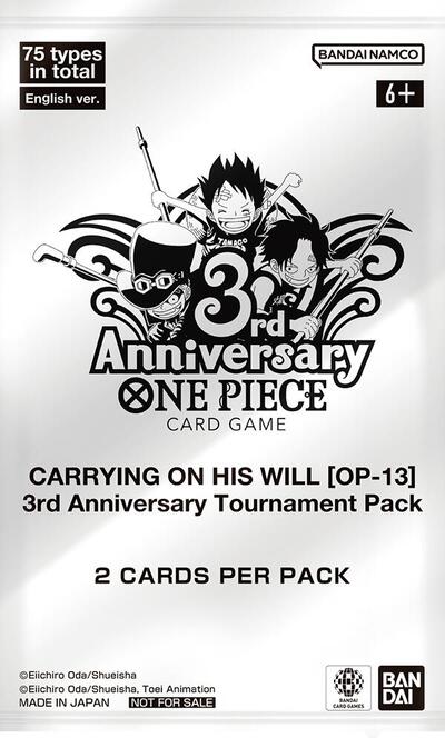 Carrying On His Will 3rd Anniversary Tournament Pack