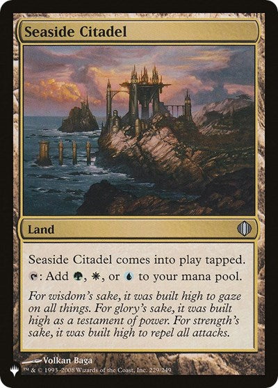 Seaside Citadel (Secret Lair Commander: From Cute to Brute) Near Mint