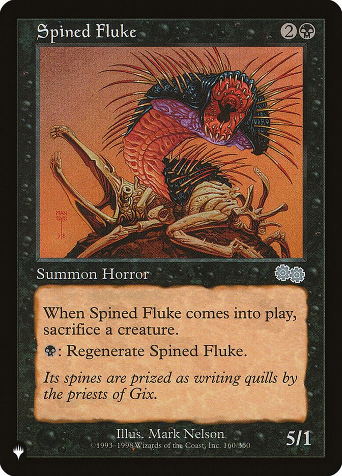 Spined Fluke (The List) Near Mint