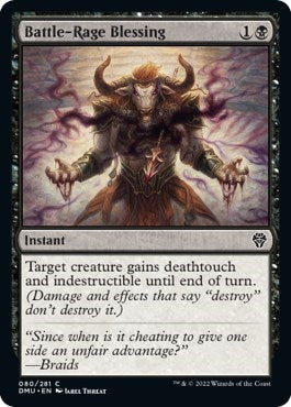 Battle-Rage Blessing (Dominaria United) Near Mint Foil