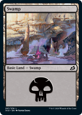Swamp (267) (Ikoria: Lair of Behemoths) Near Mint Foil