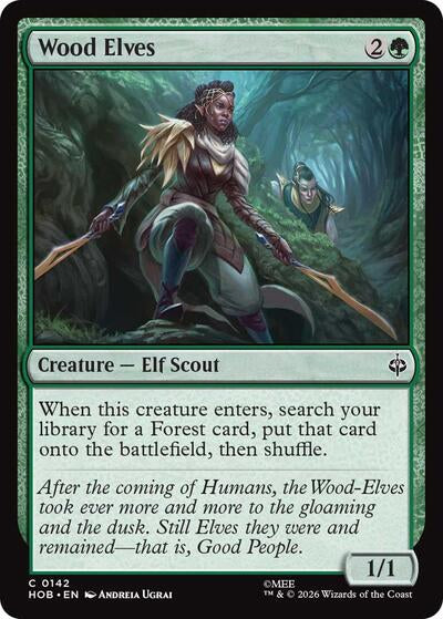Wood Elves (The Hobbit) Near Mint Foil