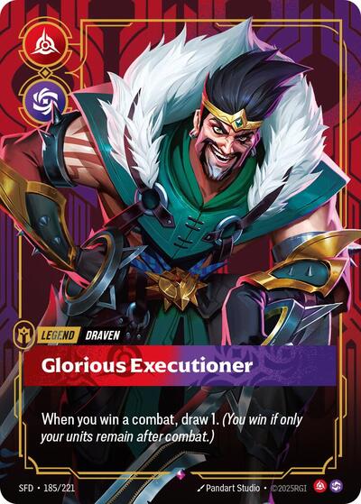 Draven Glorious Executioner (Spiritforged) Near Mint Foil