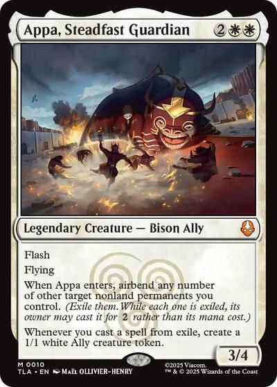 Appa, Steadfast Guardian (Avatar: The Last Airbender) Near Mint