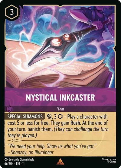 Mystical Inkcaster (Winterspell) Near Mint