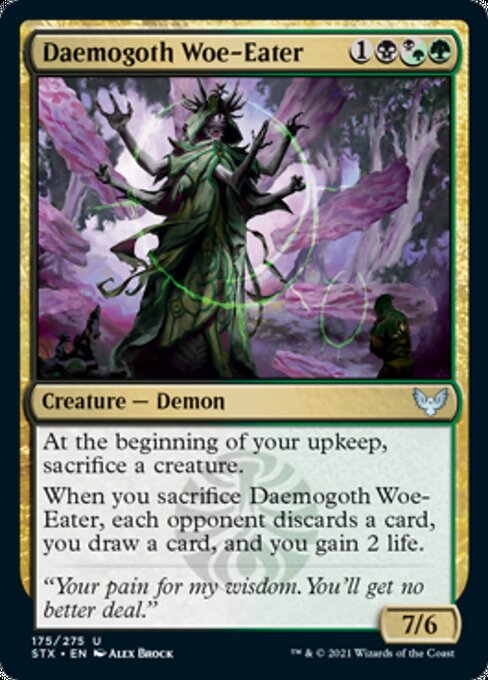Daemogoth Woe-Eater (Strixhaven) Near Mint