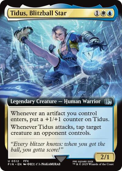 Tidus, Blitzball Star (Extended Art) (Universes Beyond: FINAL FANTASY) Near Mint