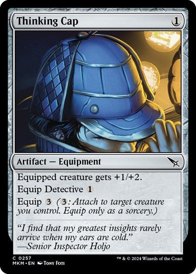 Thinking Cap (Murders at Karlov Manor) Near Mint Foil