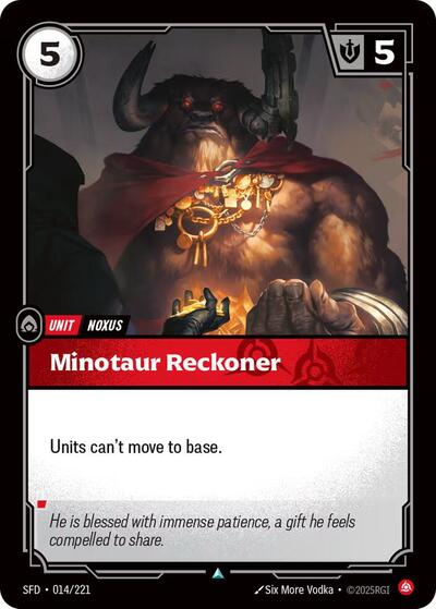 Minotaur Reckoner (Spiritforged) Near Mint