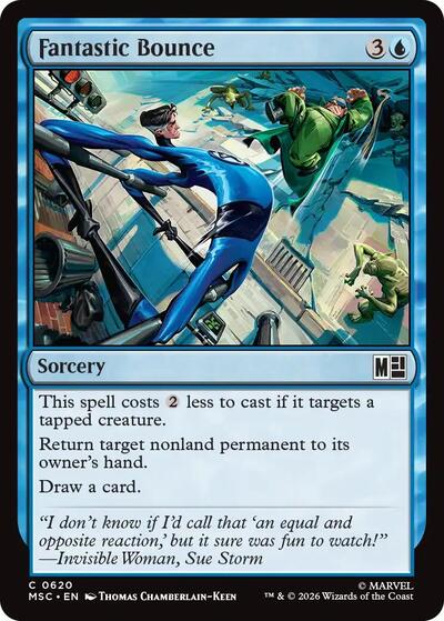 Fantastic Bounce (Commander: Marvel Super Heroes) Near Mint