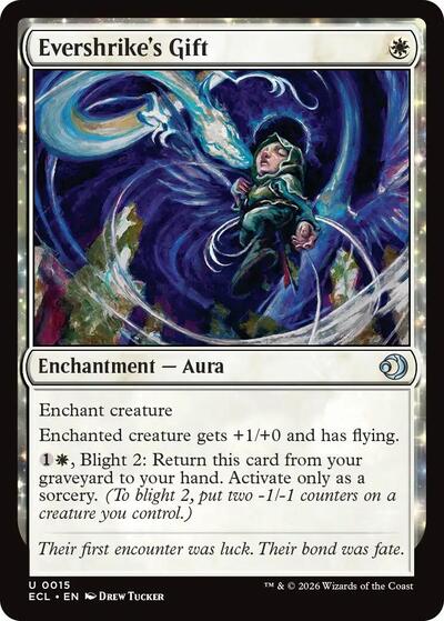 Evershrike's Gift (Lorwyn Eclipsed) Near Mint