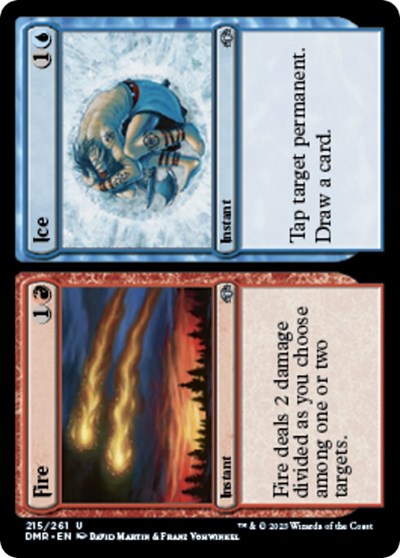 Fire / Ice (Dominaria Remastered) Near Mint Foil