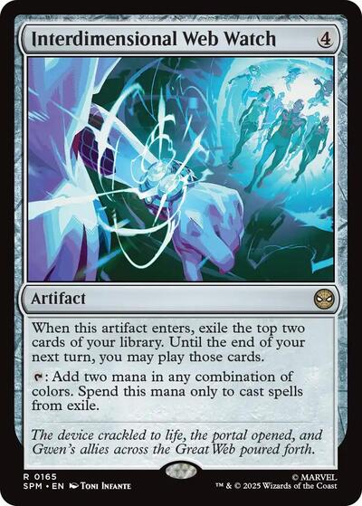 Interdimensional Web Watch (Marvel's Spider-Man) Light Play Foil