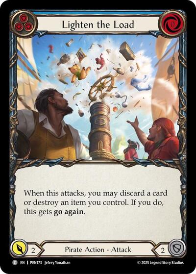 Lighten The Load (Blue) (Compendium of Rathe) Near Mint Foil