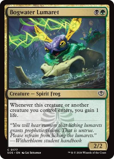 Bogwater Lumaret (Secrets of Strixhaven) Near Mint Foil