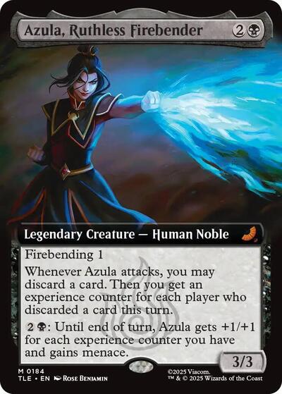 Azula, Ruthless Firebender (Extended Art) (Avatar: The Last Airbender: Eternal-Legal) Near Mint