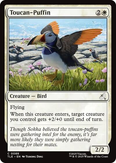 Toucan-Puffin (Avatar: The Last Airbender: Eternal-Legal) Near Mint Foil