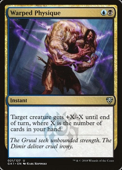 Warped Physique (Guilds of Ravnica: Guild Kits) Near Mint