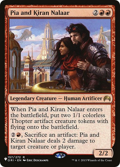 Pia and Kiran Nalaar (The List) Near Mint