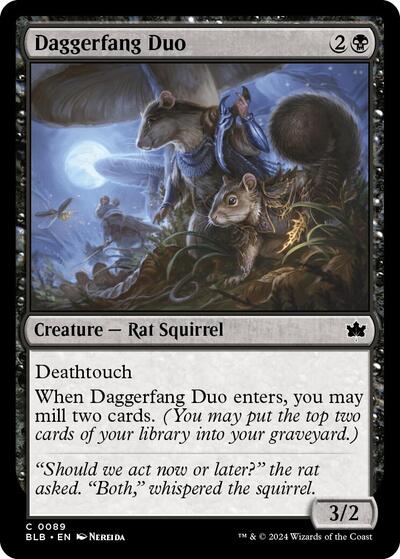 Daggerfang Duo (Bloomburrow) Near Mint