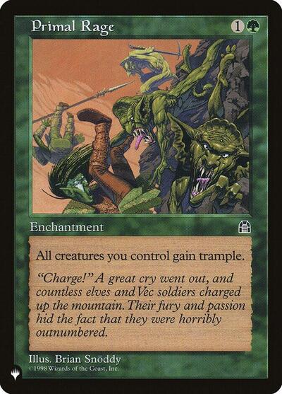 Primal Rage (The List) Near Mint