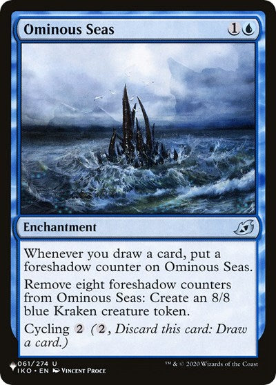 Ominous Seas (The List) Near Mint