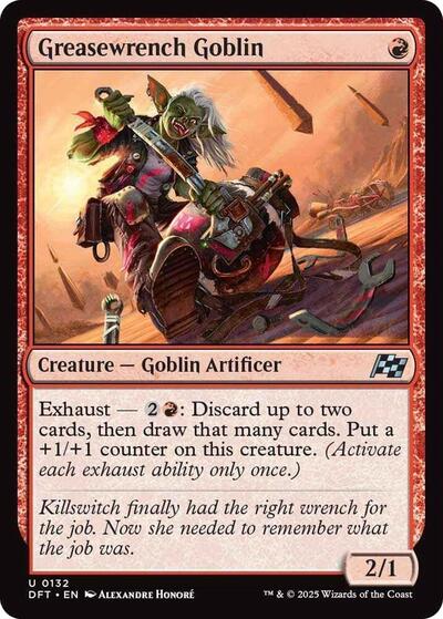 Greasewrench Goblin (Aetherdrift) Near Mint Foil