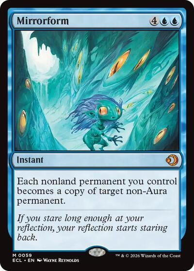 Mirrorform (Lorwyn Eclipsed) Near Mint