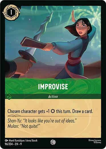 Improvise (Fabled) Near Mint Cold Foil
