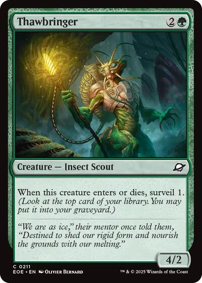 Thawbringer (Edge of Eternities) Near Mint Foil