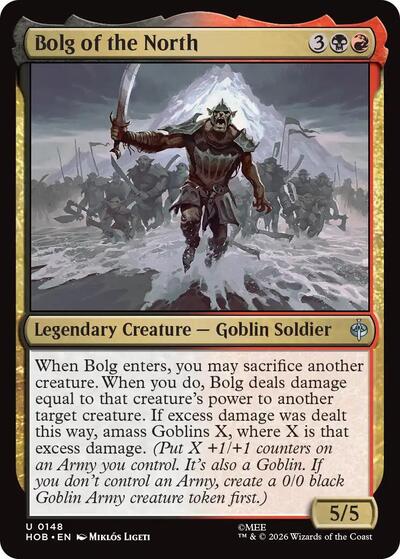 Bolg of the North (The Hobbit) Near Mint