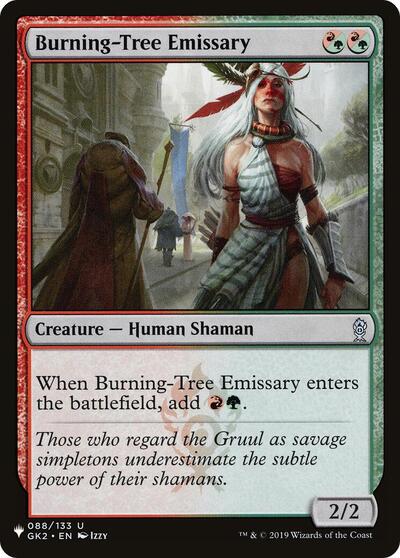 Burning-Tree Emissary (The List) Near Mint