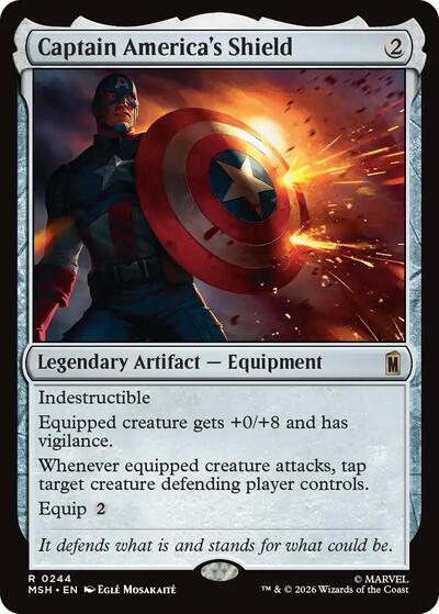 Captain America's Shield (Marvel Super Heroes) Near Mint