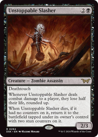 Unstoppable Slasher (0294) (Duskmourn: House of Horror) Near Mint