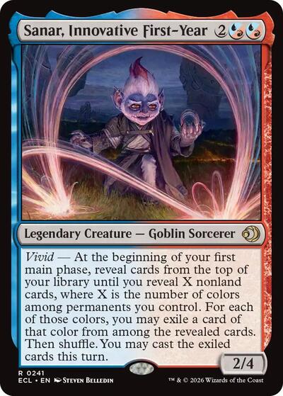 Sanar, Innovative First-Year (Lorwyn Eclipsed) Near Mint