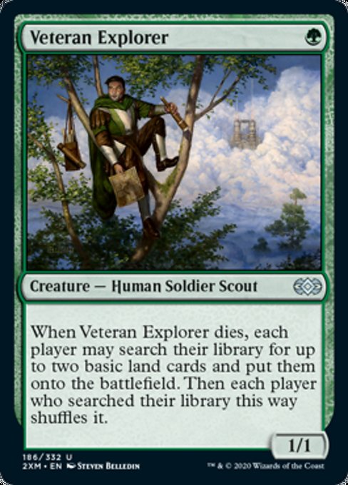 Veteran Explorer (Double Masters) Near Mint