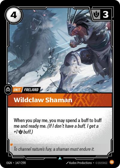 Wildclaw Shaman (Origins) Near Mint