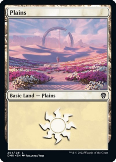 Plains (264) (Dominaria United) Near Mint Foil