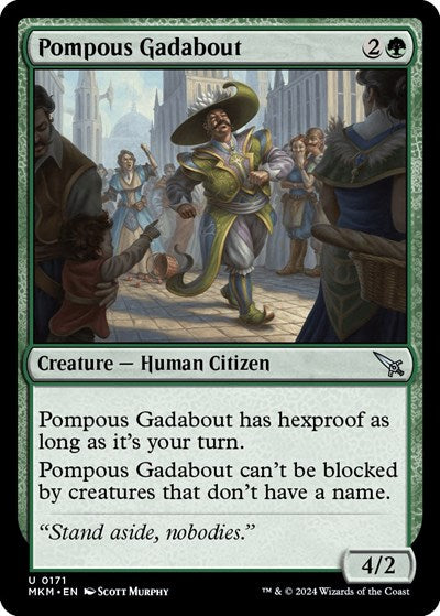 Pompous Gadabout (Murders at Karlov Manor) Near Mint