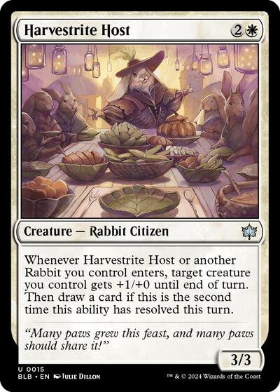 Harvestrite Host (Bloomburrow) Near Mint Foil