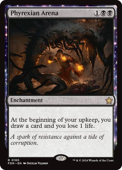 Phyrexian Arena (Foundations) Near Mint