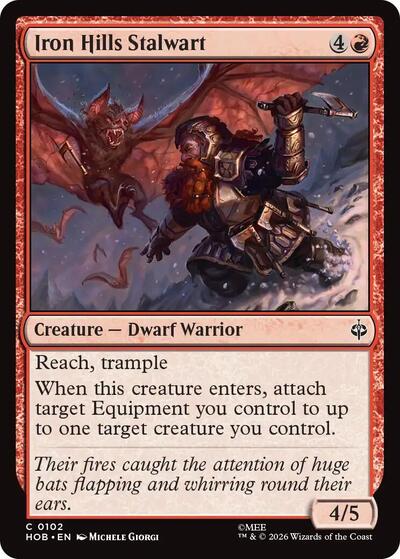 Iron Hills Stalwart (The Hobbit) Near Mint