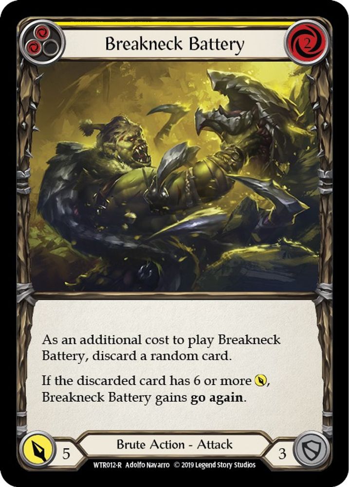 Breakneck Battery (Yellow)