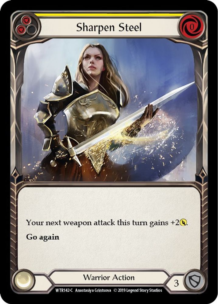 Sharpen Steel (Yellow)
